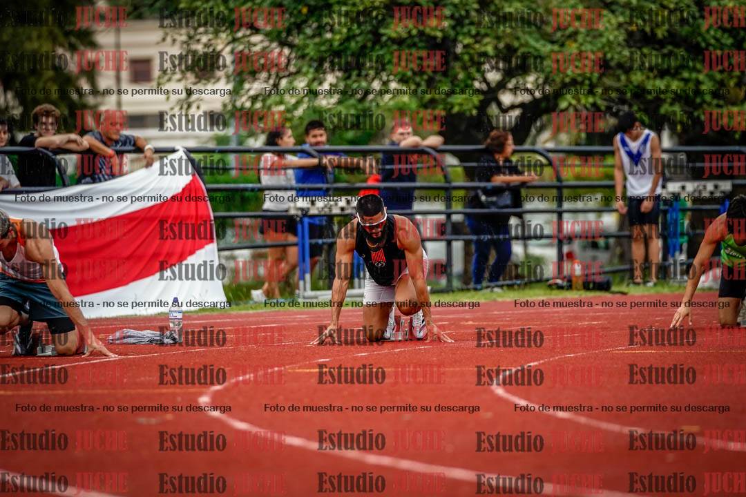 Fotos de los 200 m de varones