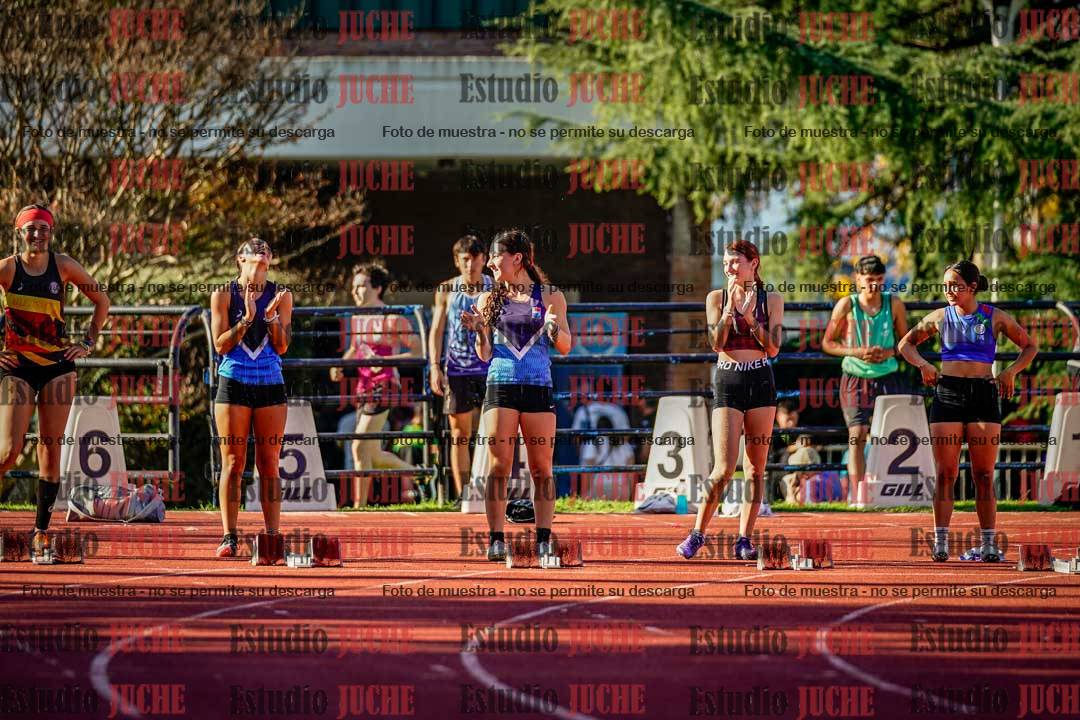 Fotos de los 100 m llanos de mujeres - FINAL