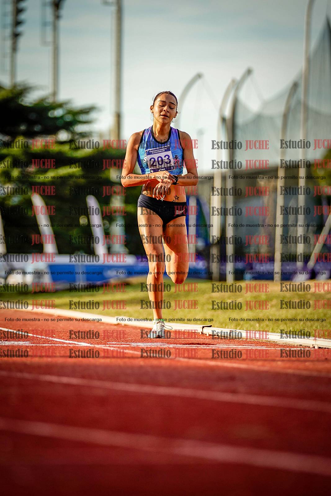 Fotos de los 5000 m de mujeres