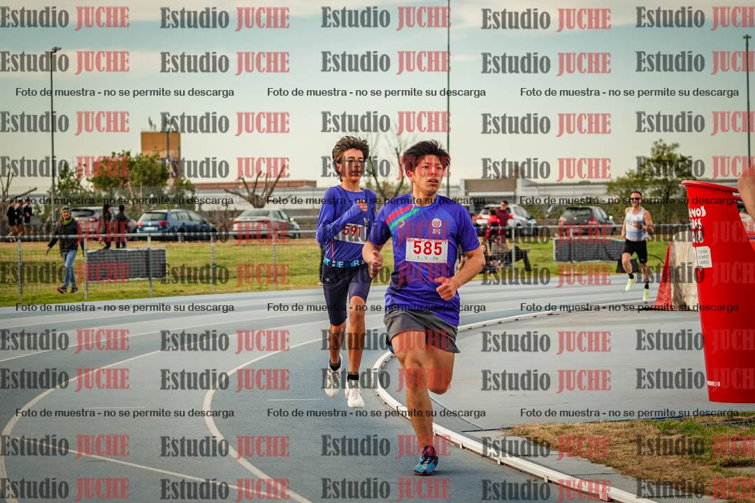Fotos de los 1500 m llanos de varones