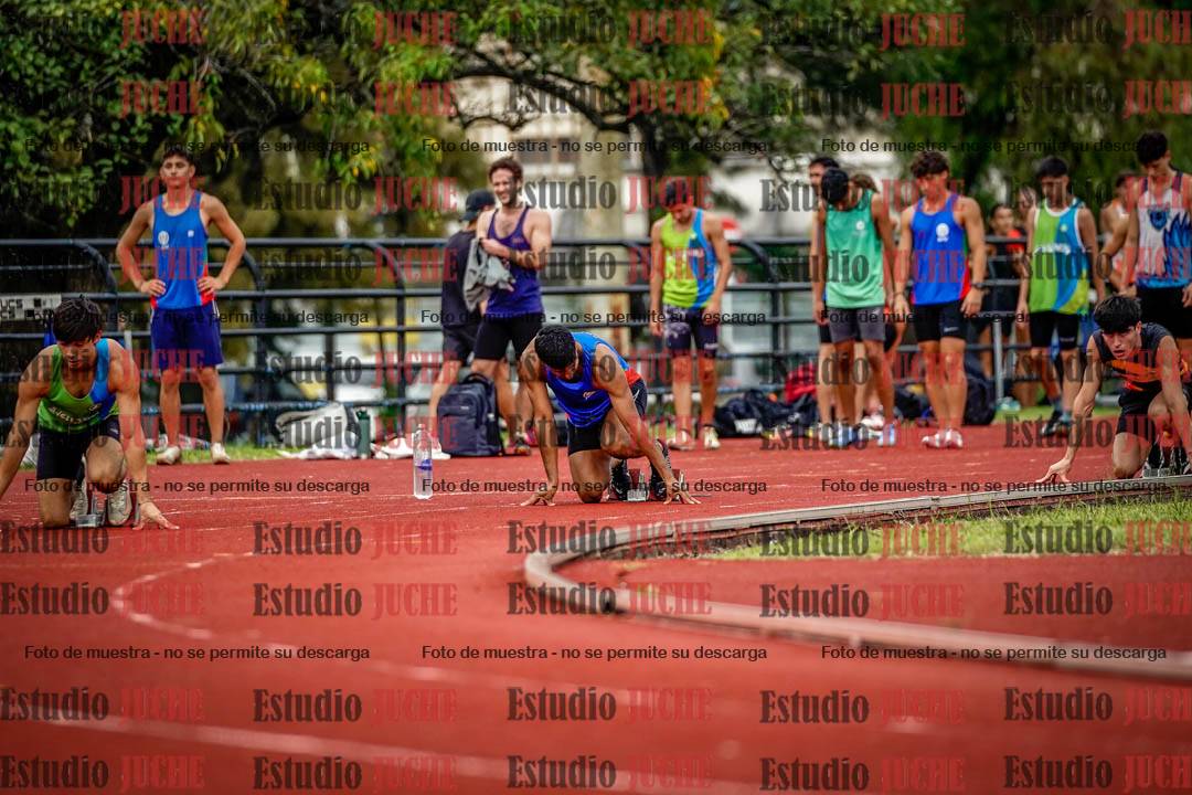 Fotos de los 200 m de varones