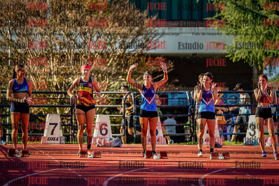 Fotos de los 100 m llanos de mujeres - FINAL
