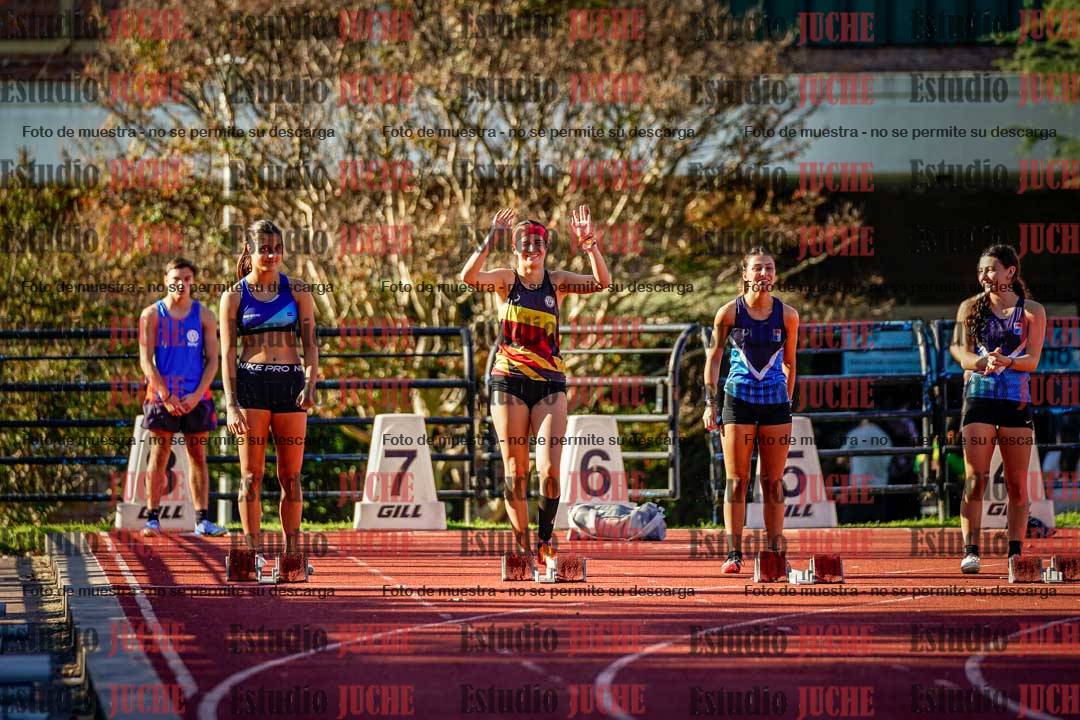Fotos de los 100 m llanos de mujeres - FINAL