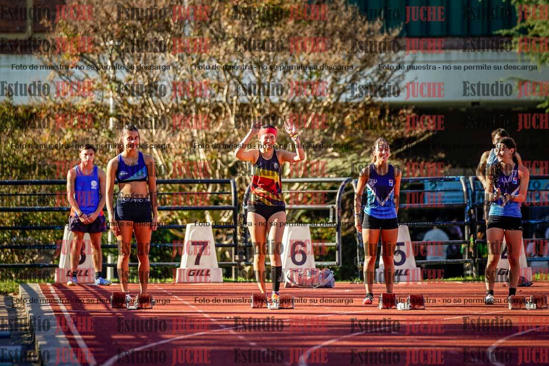 Fotos de los 100 m llanos de mujeres - FINAL