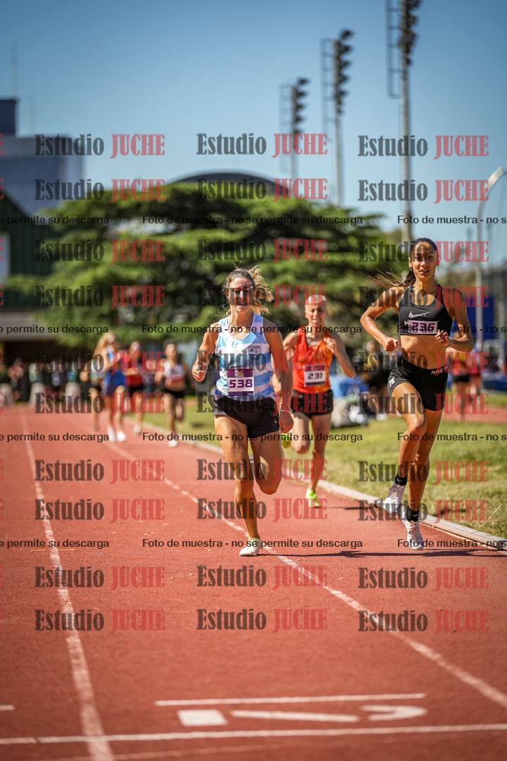 Fotos de los 1500 m de mujeres