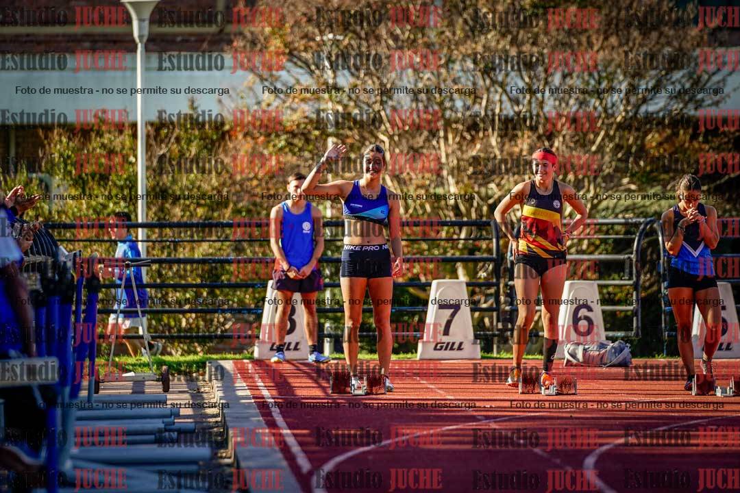 Fotos de los 100 m llanos de mujeres - FINAL