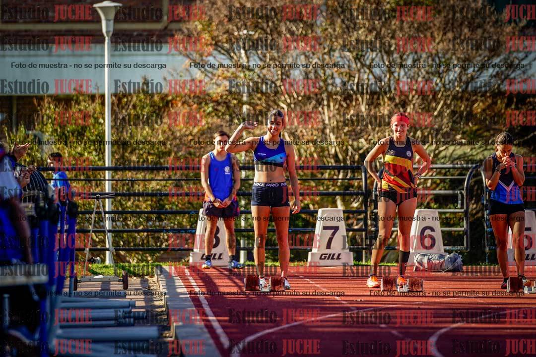 Fotos de los 100 m llanos de mujeres - FINAL