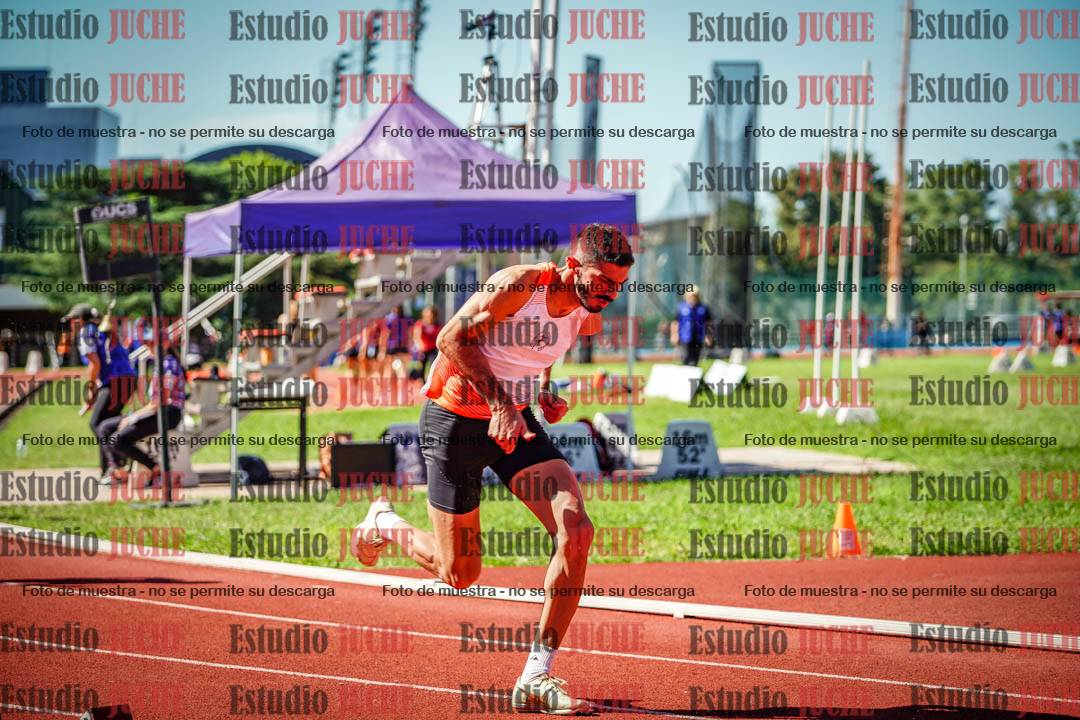 Fotos de los 400 m llanos de varones