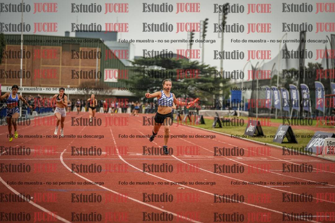Fotos de las postas 4x100 m llanos de mujeres