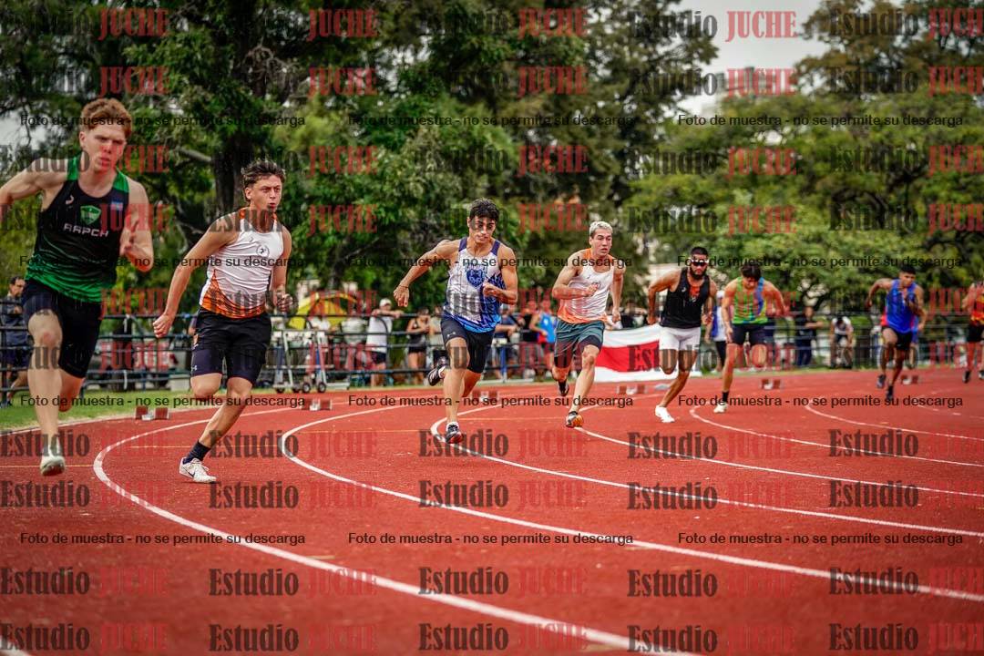 Fotos de los 200 m de varones
