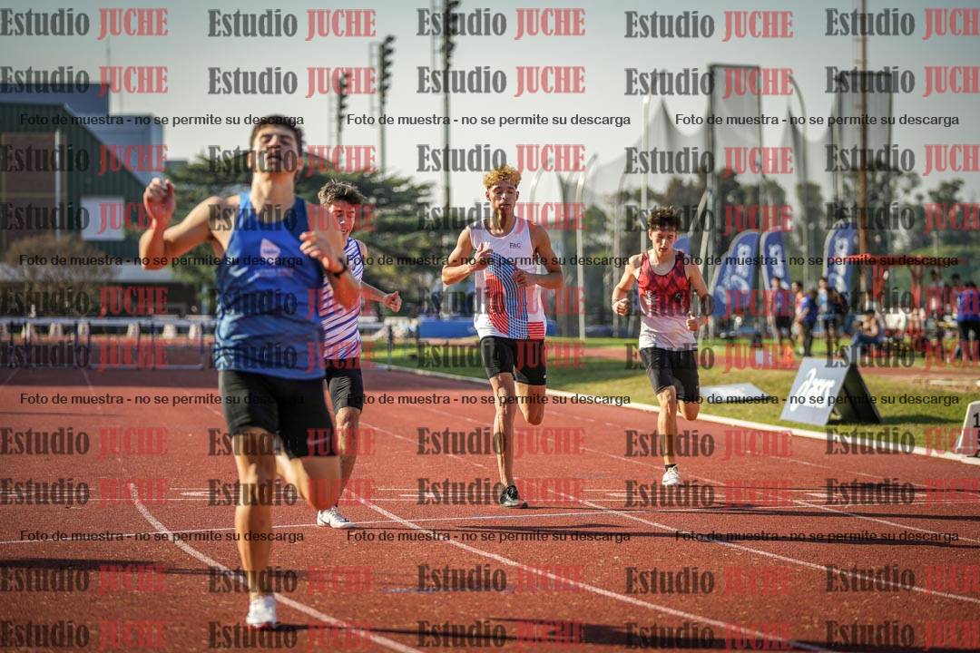 Fotos de los 400 m con vallas de varones