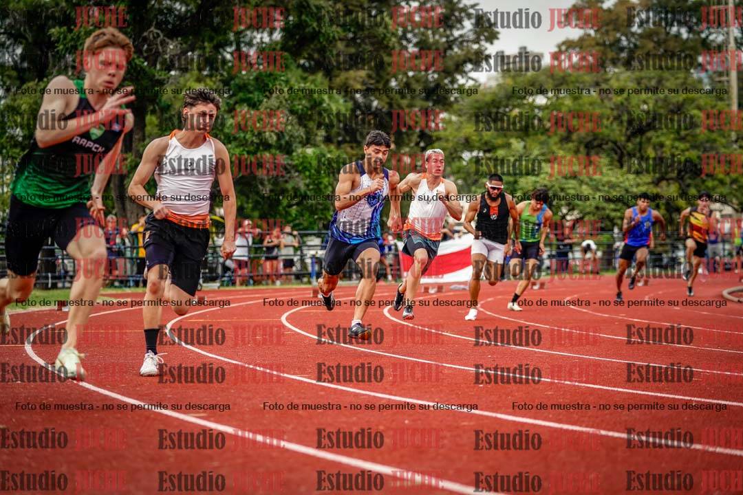 Fotos de los 200 m de varones