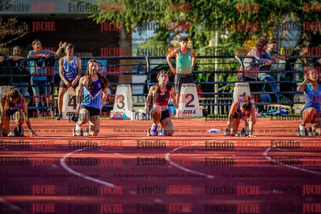Fotos de los 100 m llanos de mujeres - FINAL