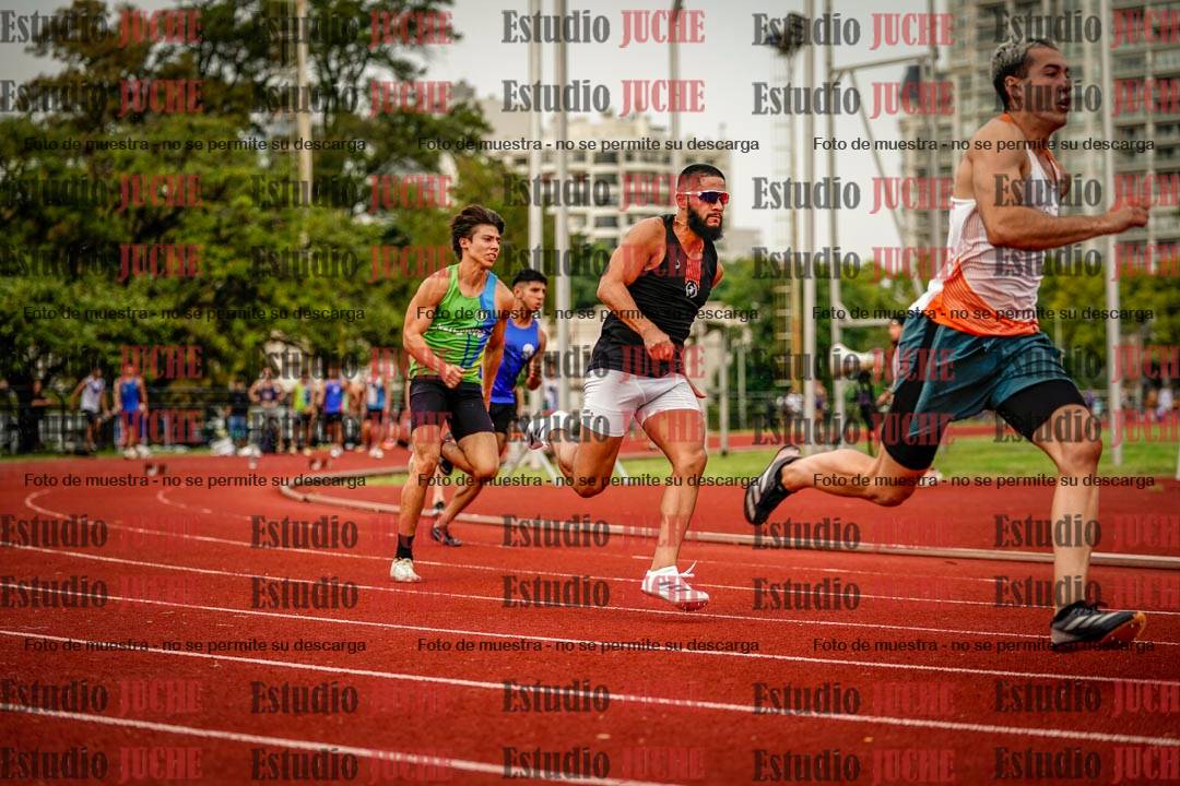 Fotos de los 200 m de varones