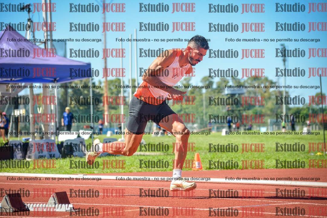 Fotos de los 400 m llanos de varones