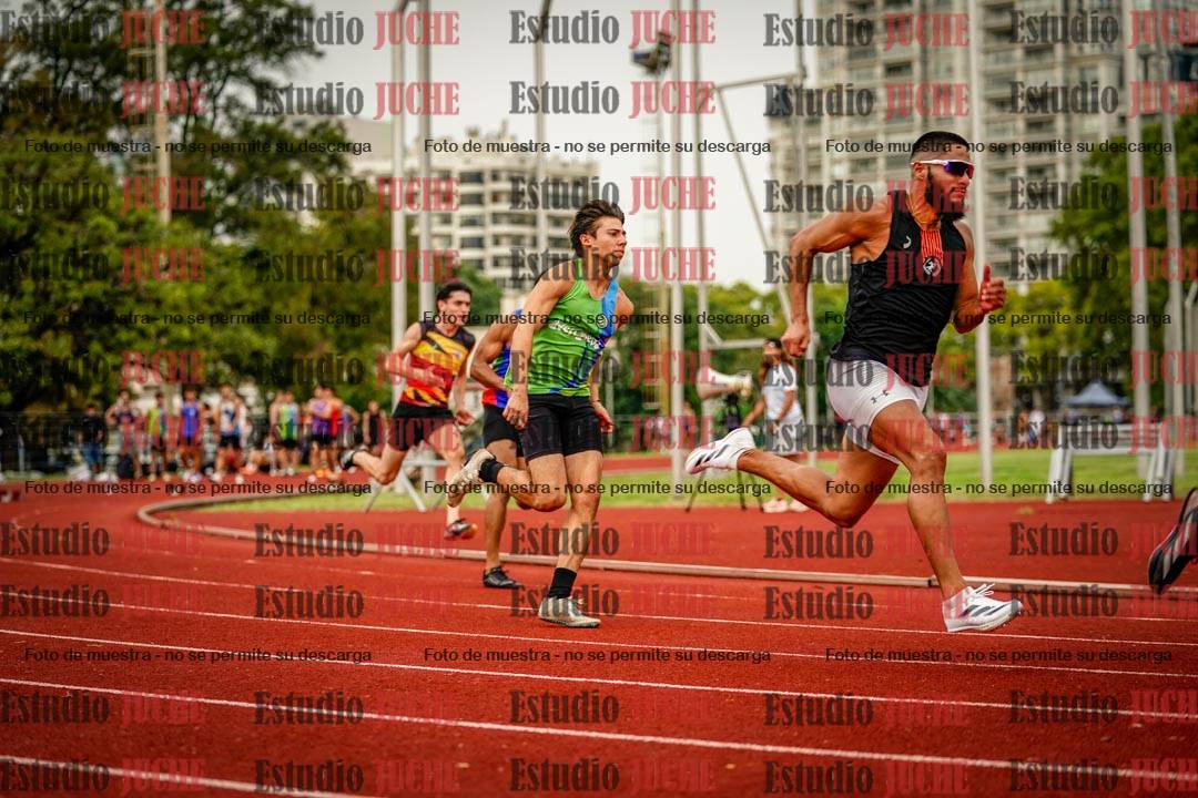 Fotos de los 200 m de varones