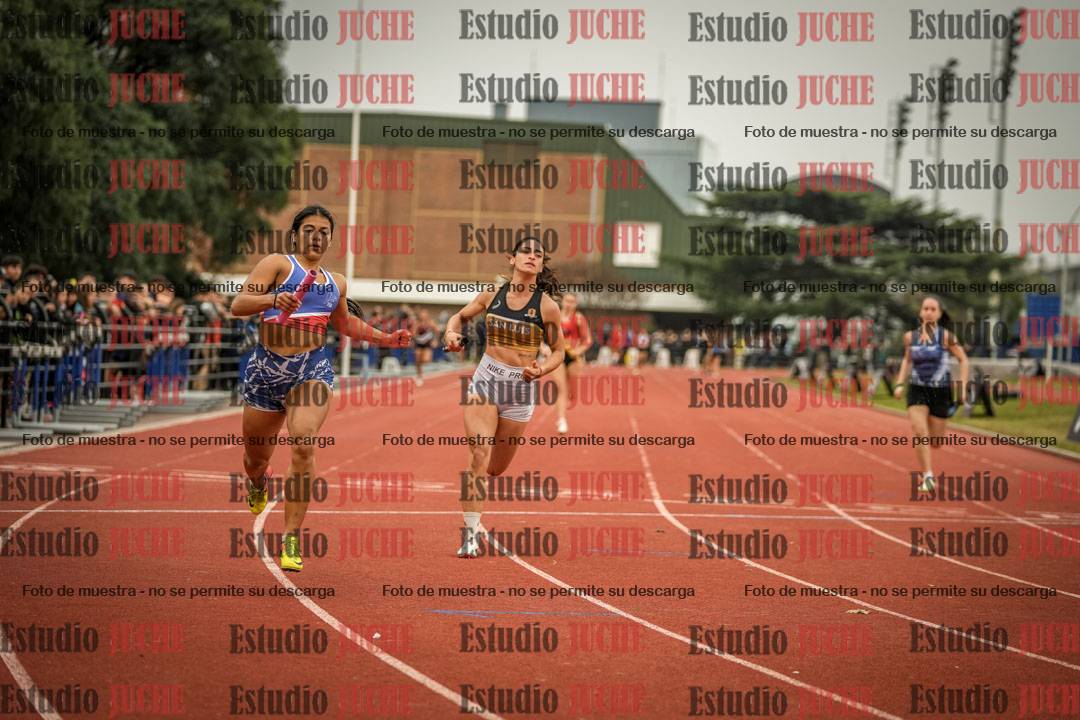 Fotos de las postas 4x100 m llanos de mujeres