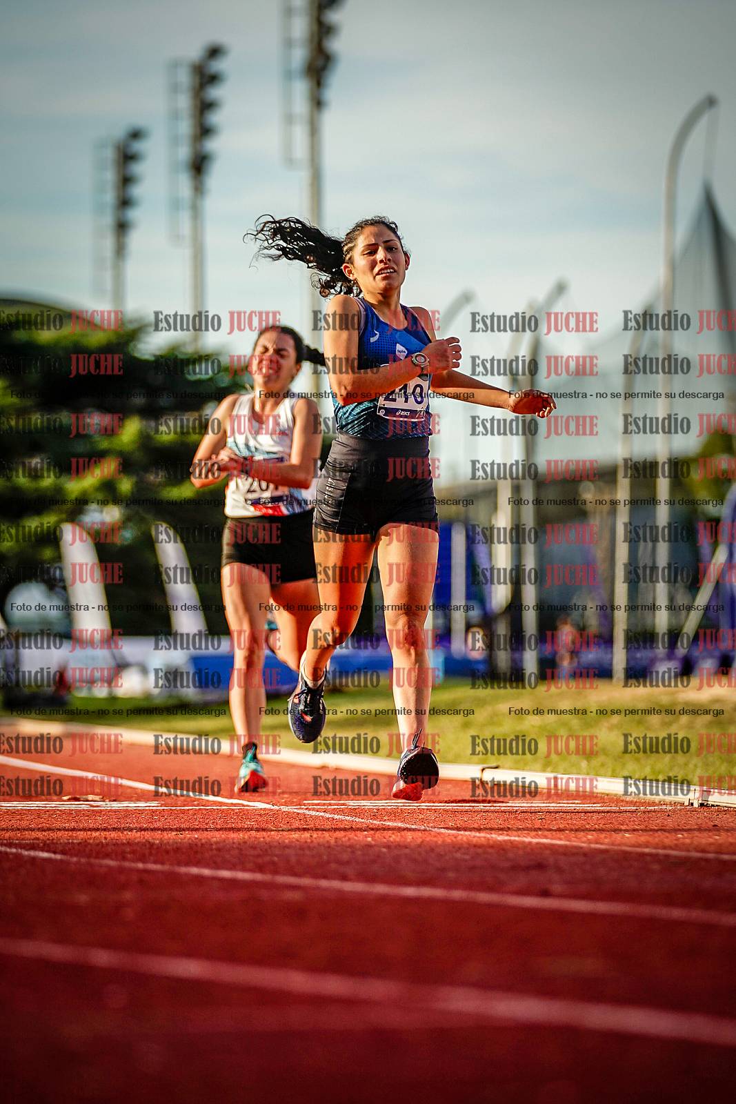 Fotos de los 5000 m de mujeres