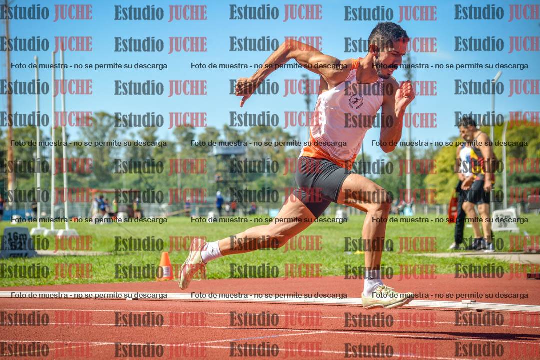 Fotos de los 400 m llanos de varones
