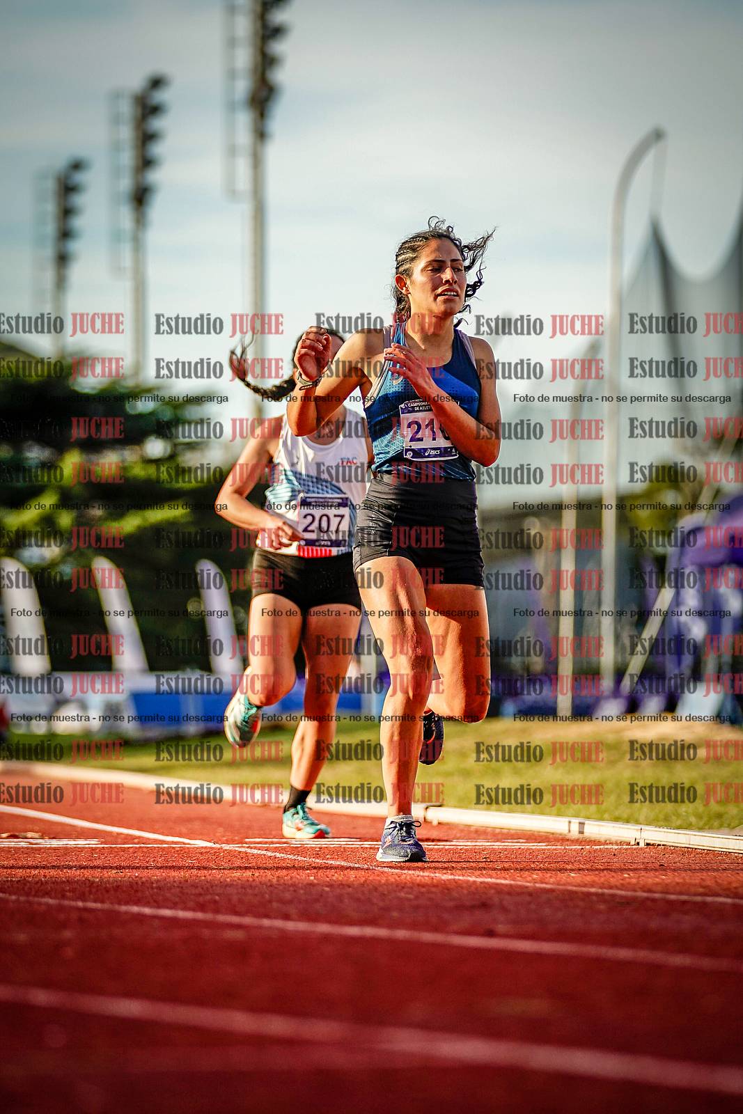 Fotos de los 5000 m de mujeres