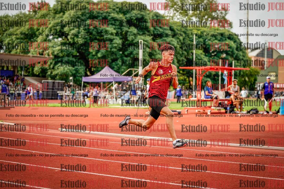 Fotos de los 400 m llanos de varones