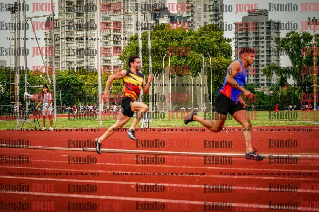 Fotos de los 200 m de varones