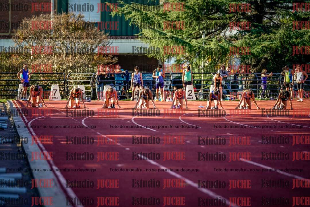 Fotos de los 100 m llanos de mujeres - FINAL