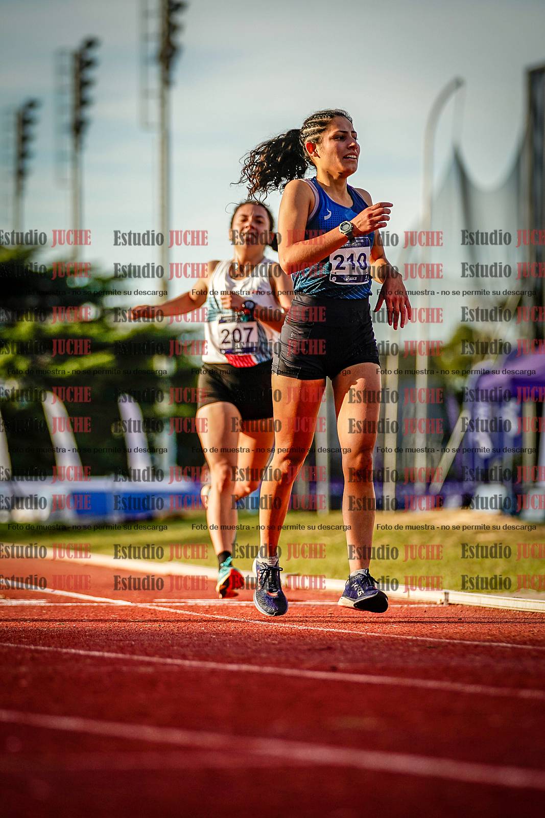 Fotos de los 5000 m de mujeres