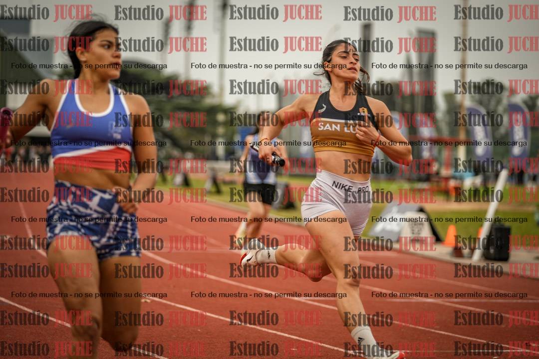 Fotos de las postas 4x100 m llanos de mujeres