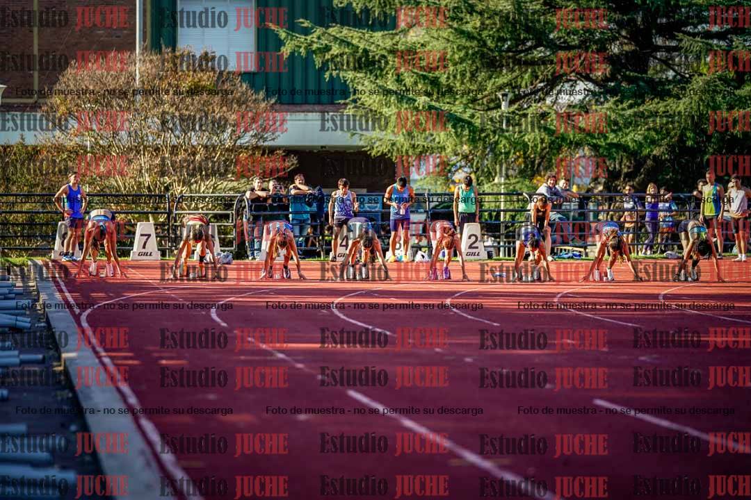 Fotos de los 100 m llanos de mujeres - FINAL