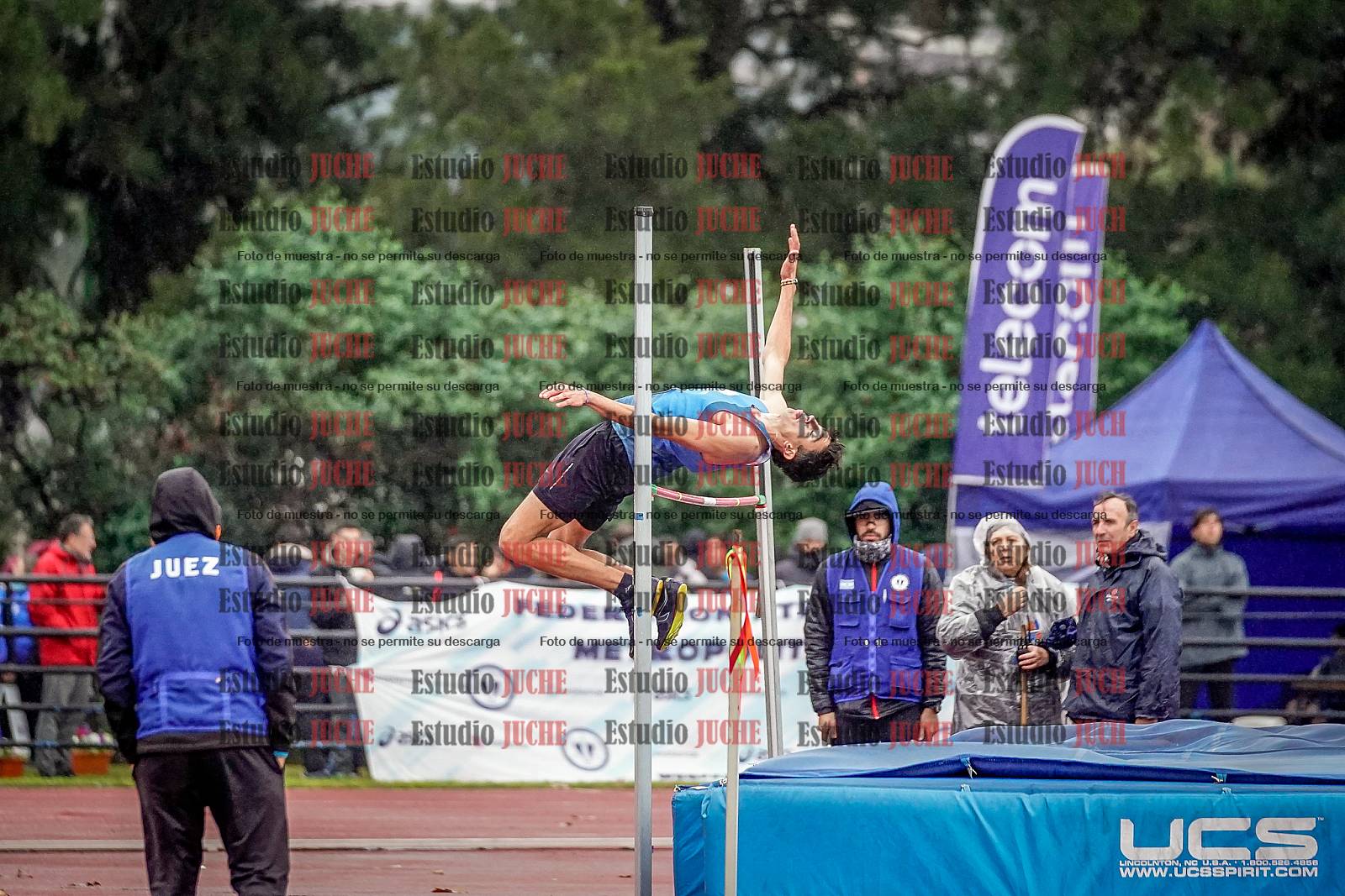 Fotos del salto en alto de varones - decatlón 4