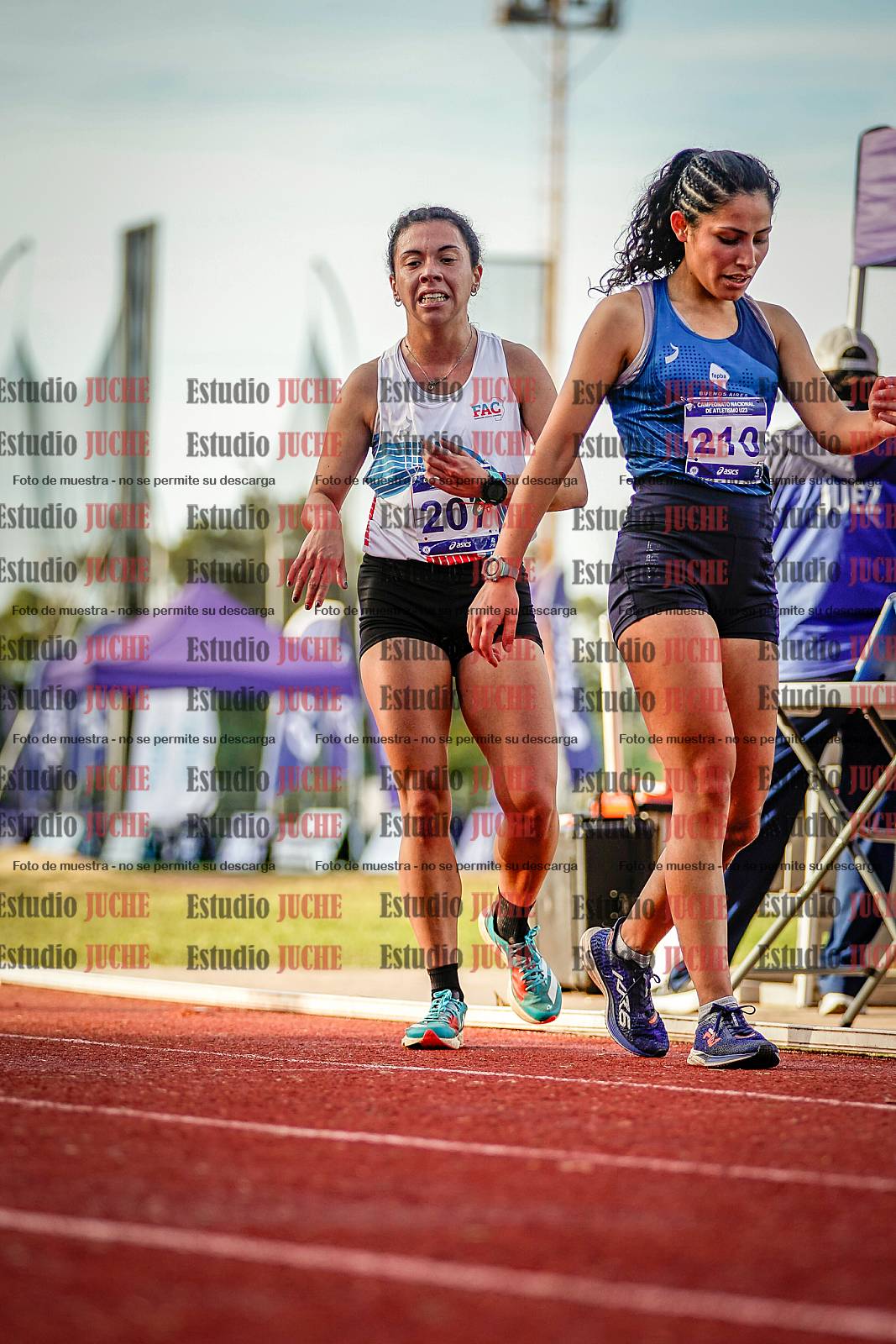 Fotos de los 5000 m de mujeres