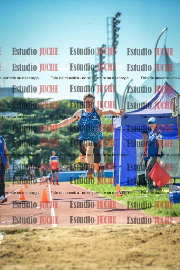 Fotos del salto triple de varones