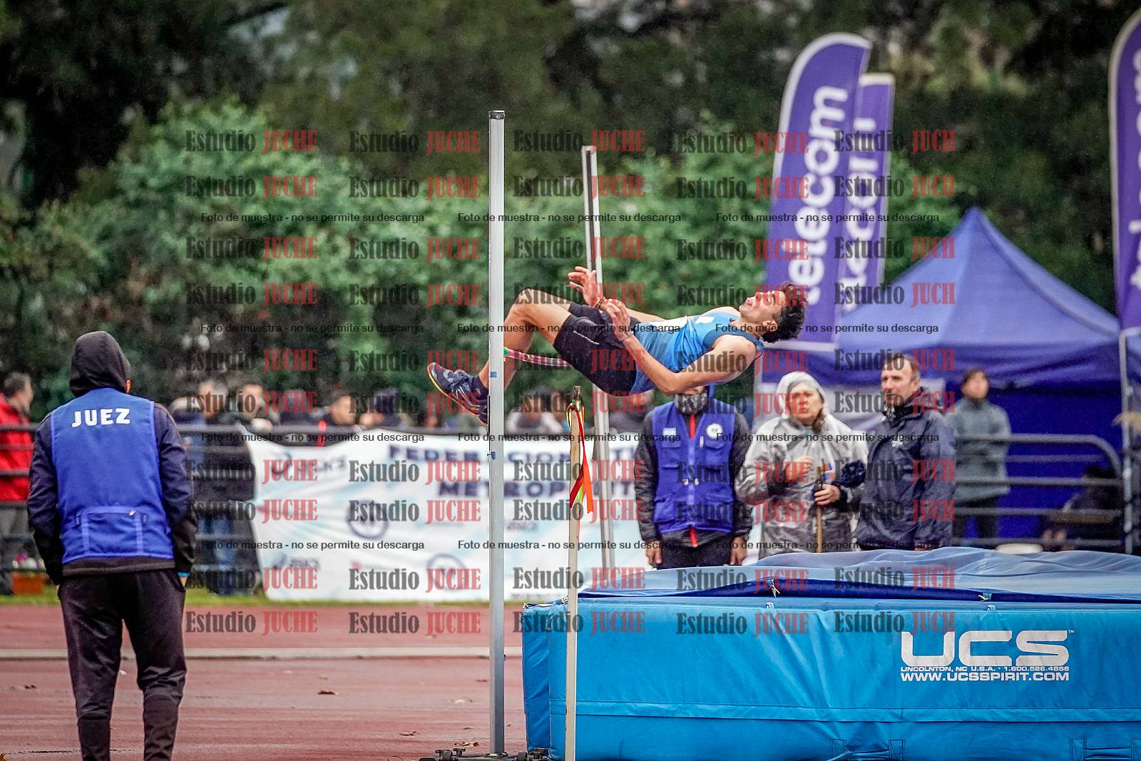 Fotos del salto en alto de varones - decatlón 4