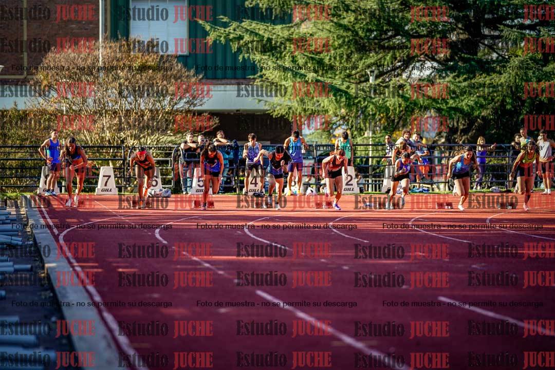 Fotos de los 100 m llanos de mujeres - FINAL
