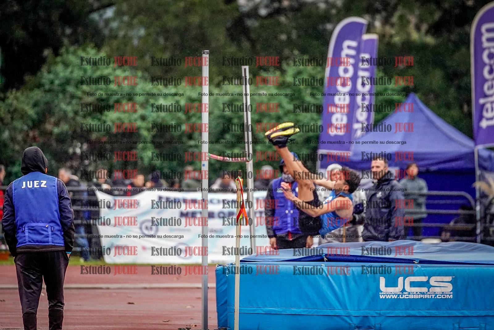 Fotos del salto en alto de varones - decatlón 4