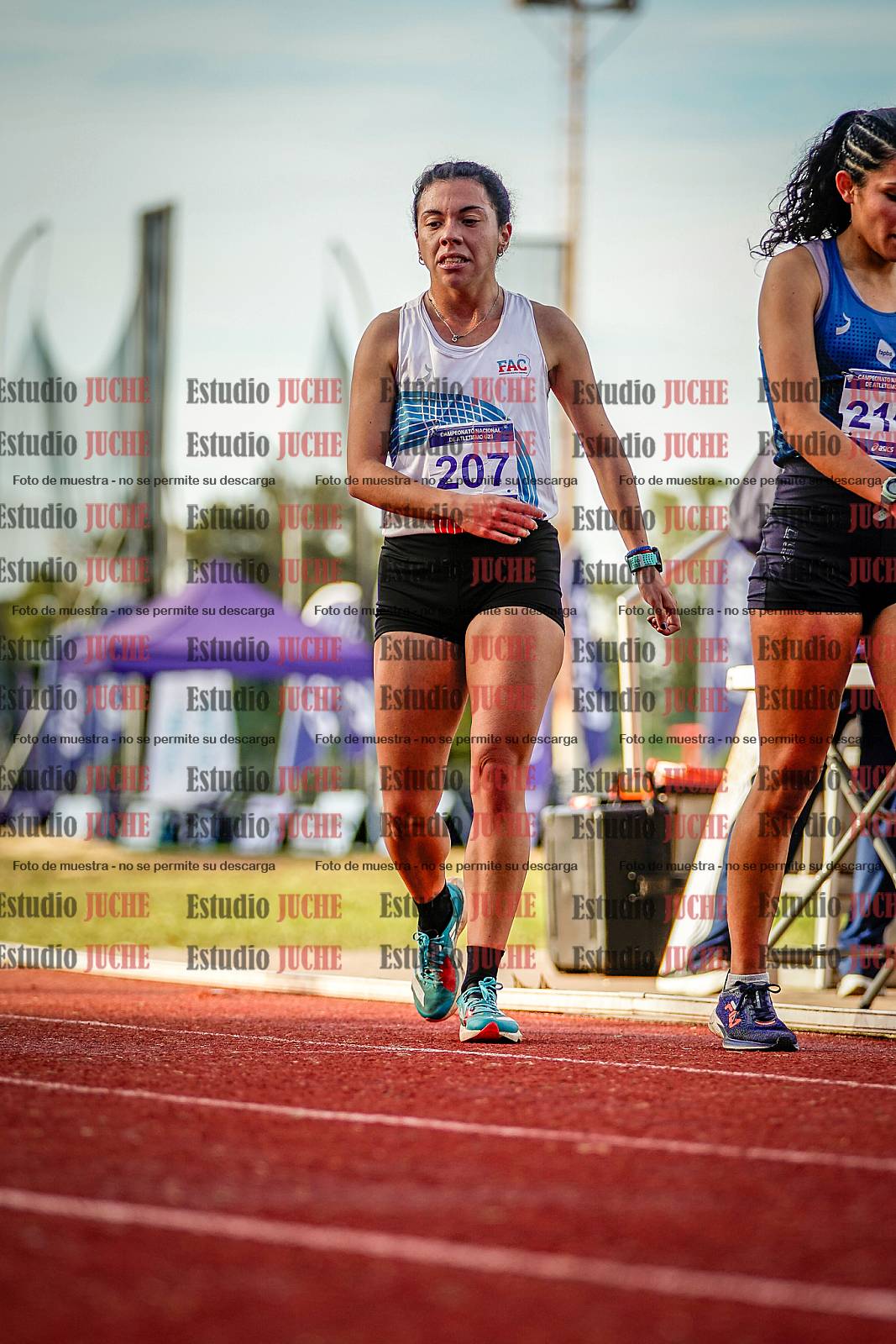 Fotos de los 5000 m de mujeres