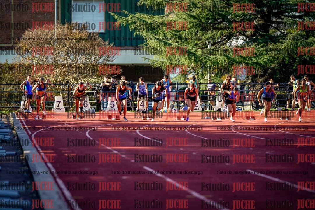 Fotos de los 100 m llanos de mujeres - FINAL
