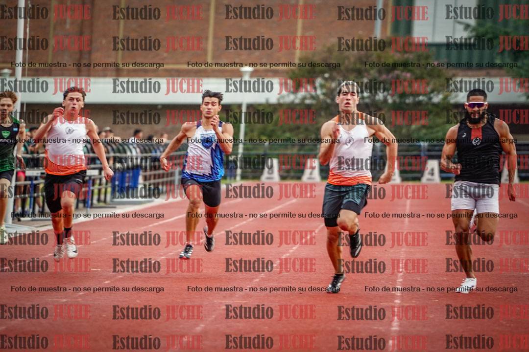 Fotos de los 200 m de varones