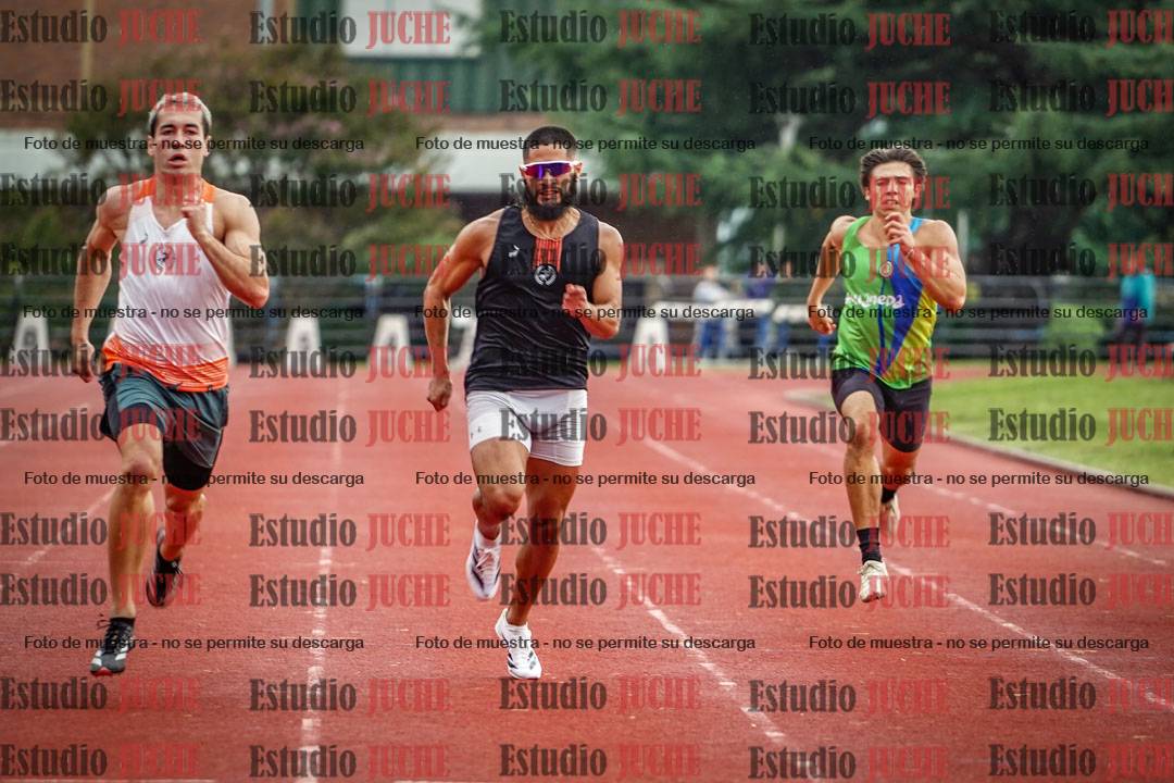 Fotos de los 200 m de varones