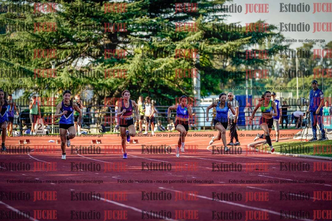 Fotos de los 100 m llanos de mujeres - FINAL