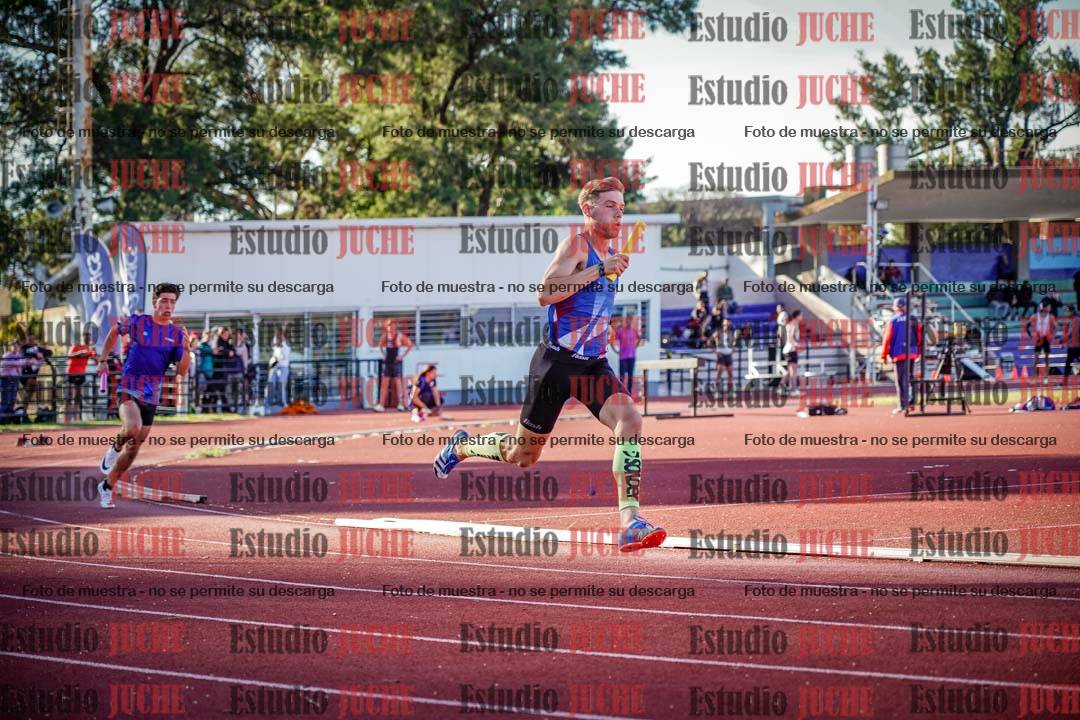 Fotos de las Postas 4x400 m de varones