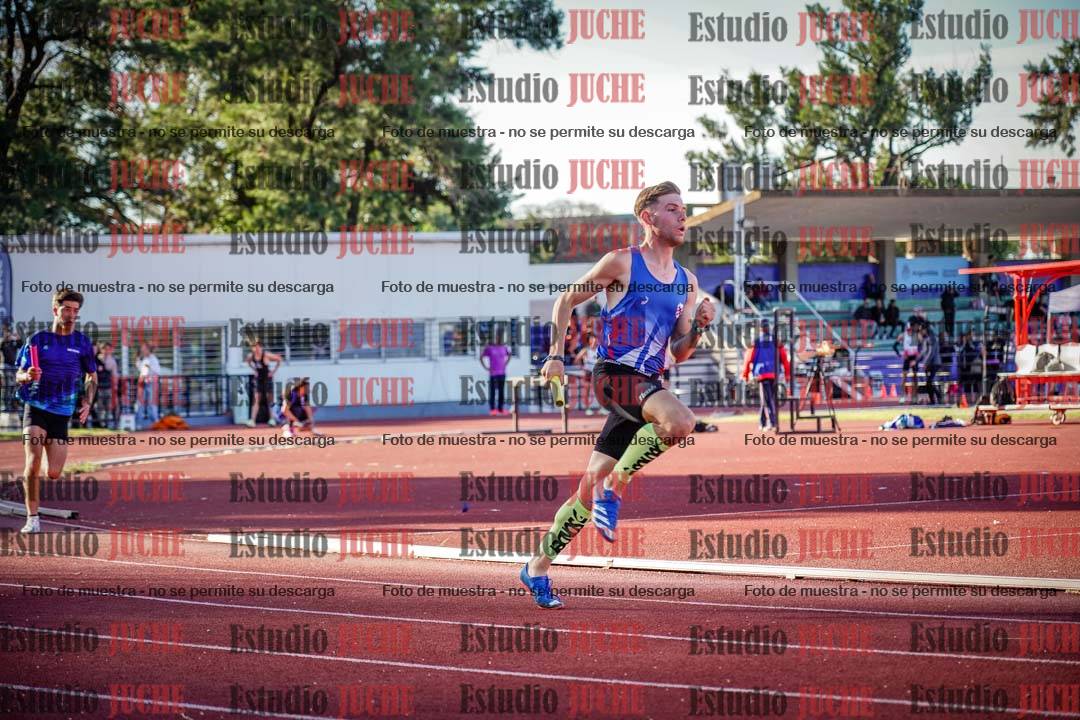 Fotos de las Postas 4x400 m de varones