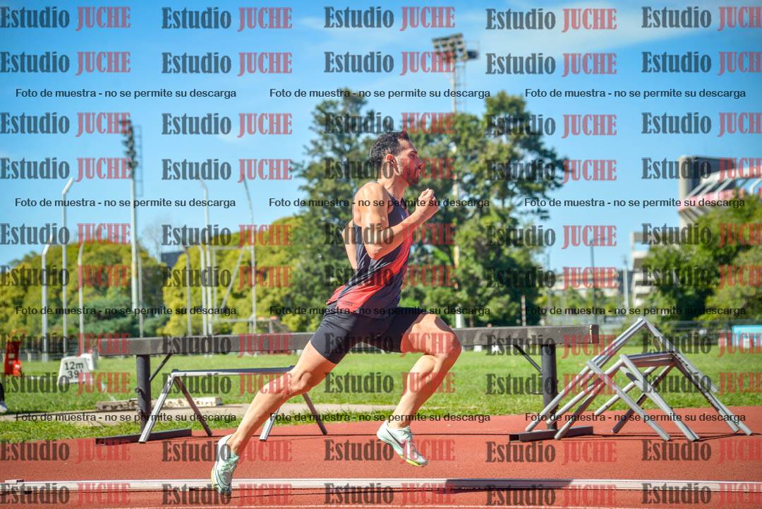 Fotos de los 400 m llanos de varones