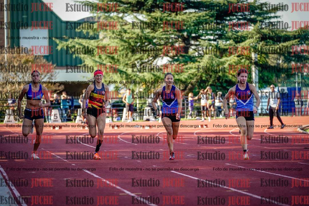 Fotos de los 100 m llanos de mujeres - FINAL