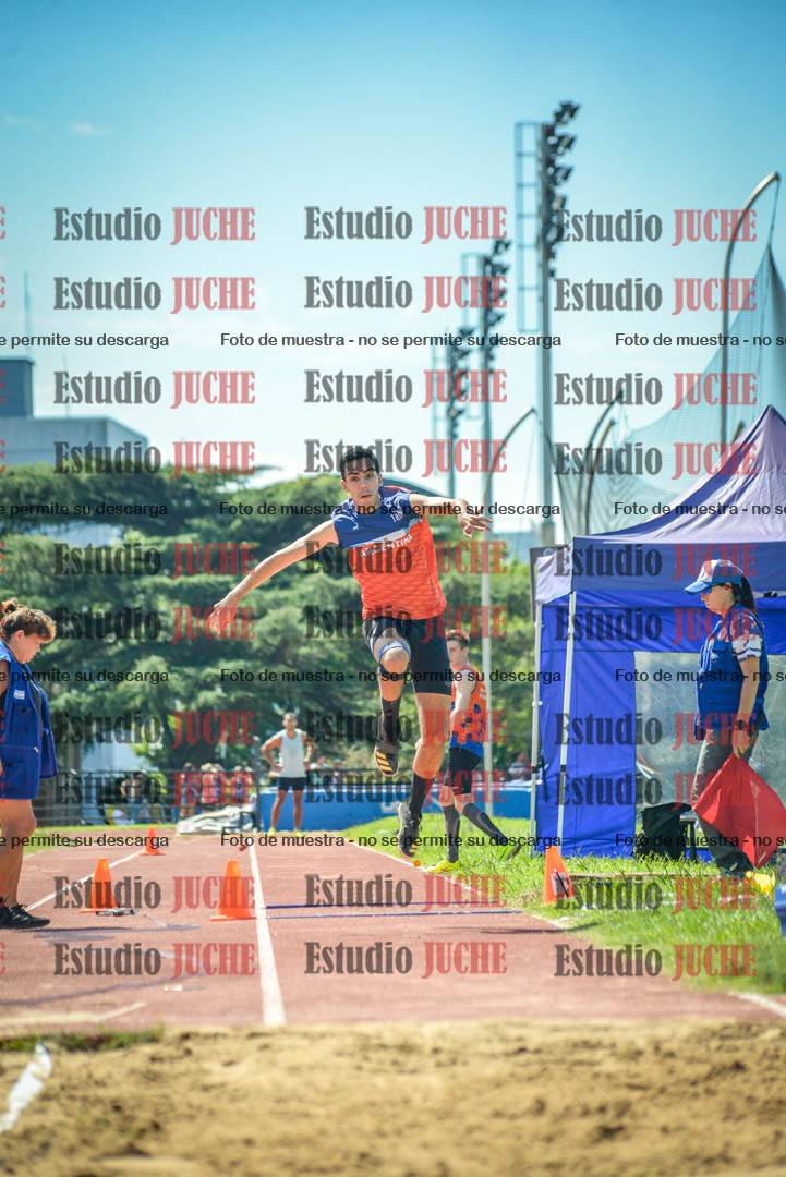 Fotos del salto triple de varones