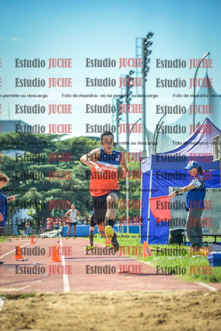 Fotos del salto triple de varones