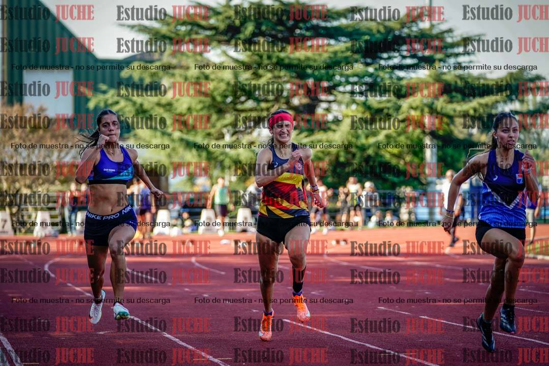 Fotos de los 100 m llanos de mujeres - FINAL