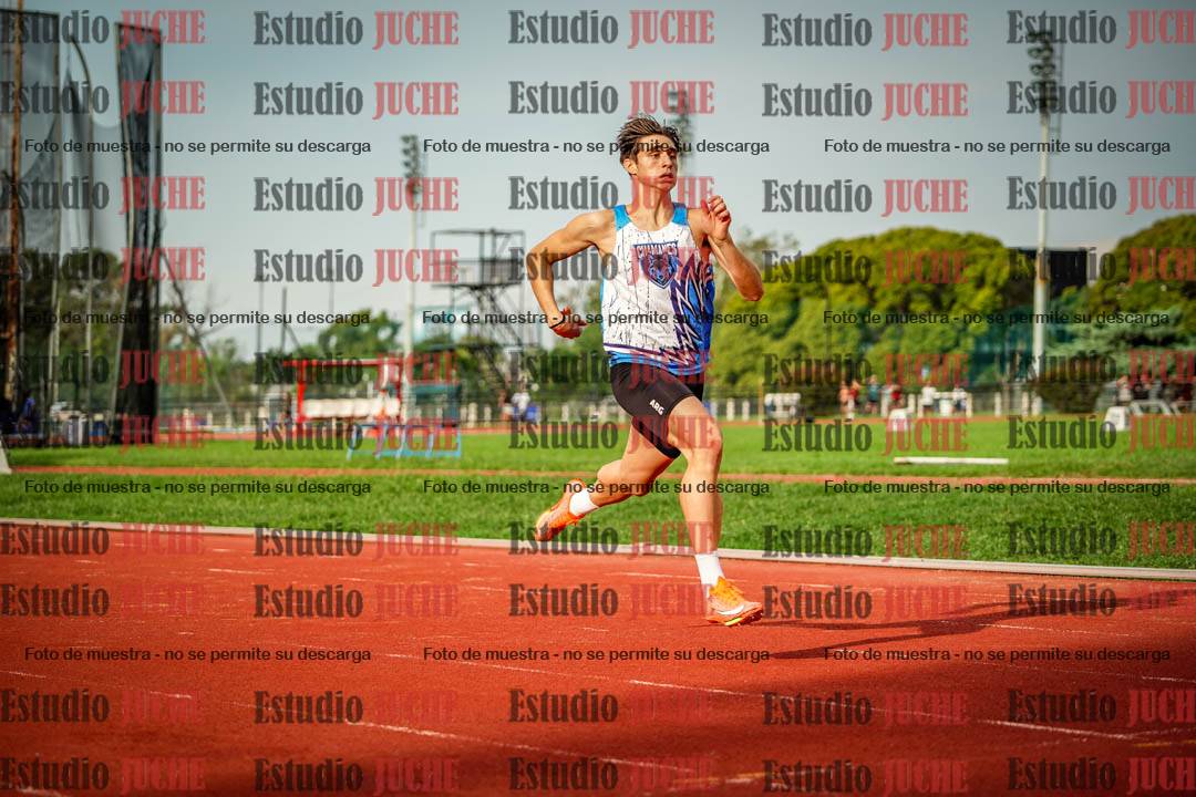 Fotos de los 400 m llanos de varones