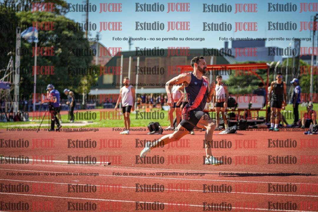 Fotos de los 400 m llanos de varones